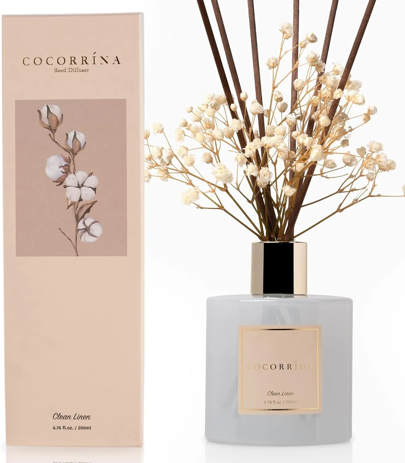 Clean Linen Reed Diffuser