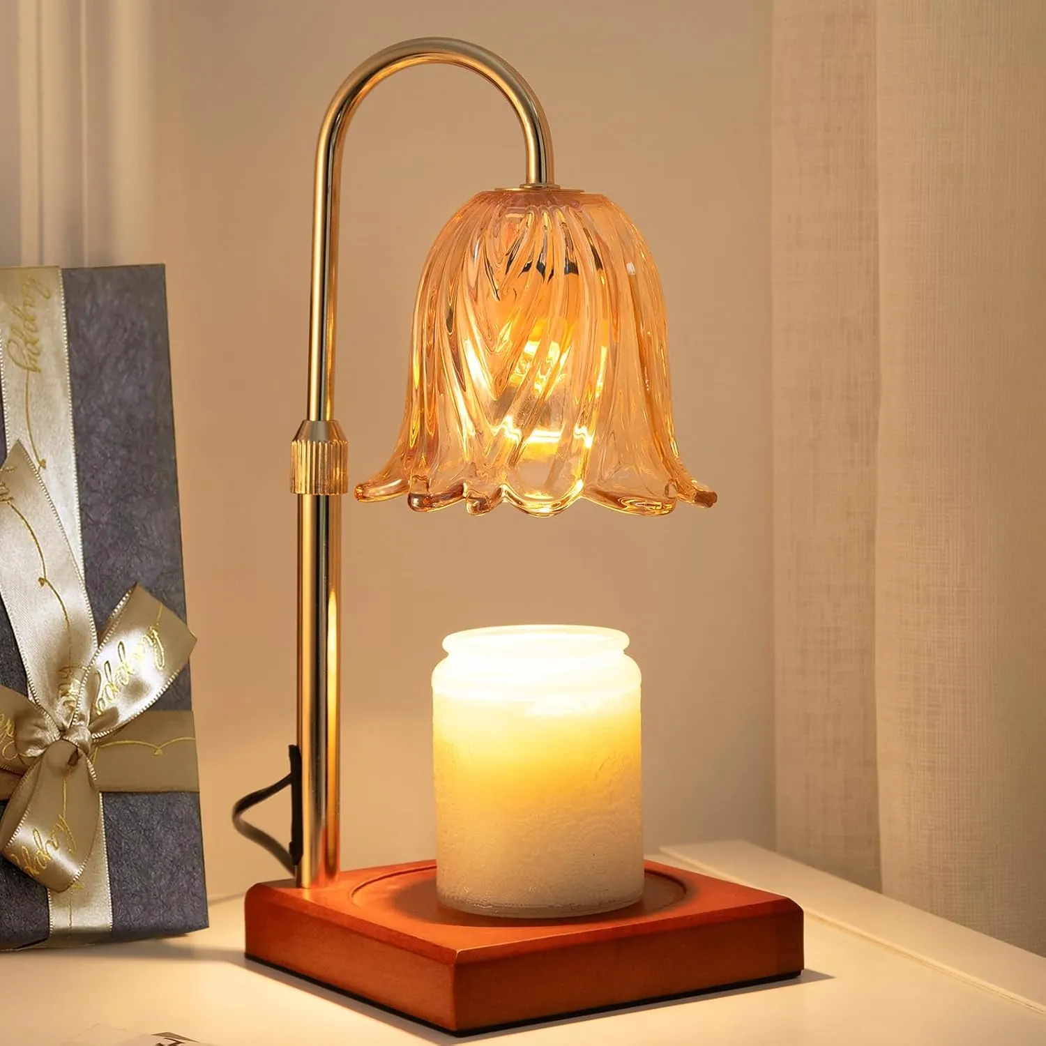 Classic Dimmable Candle Warmer Lamp with Timer