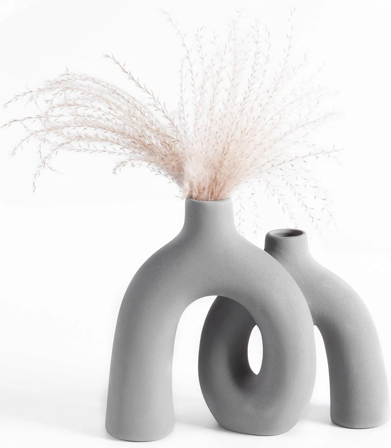 Ceramic Hugging Couple Vase