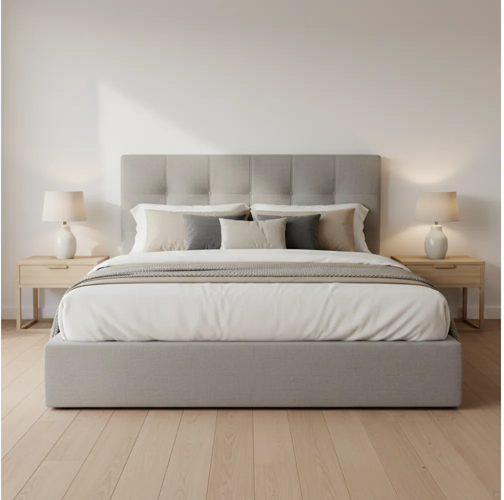 bed frame: hidden legs bed