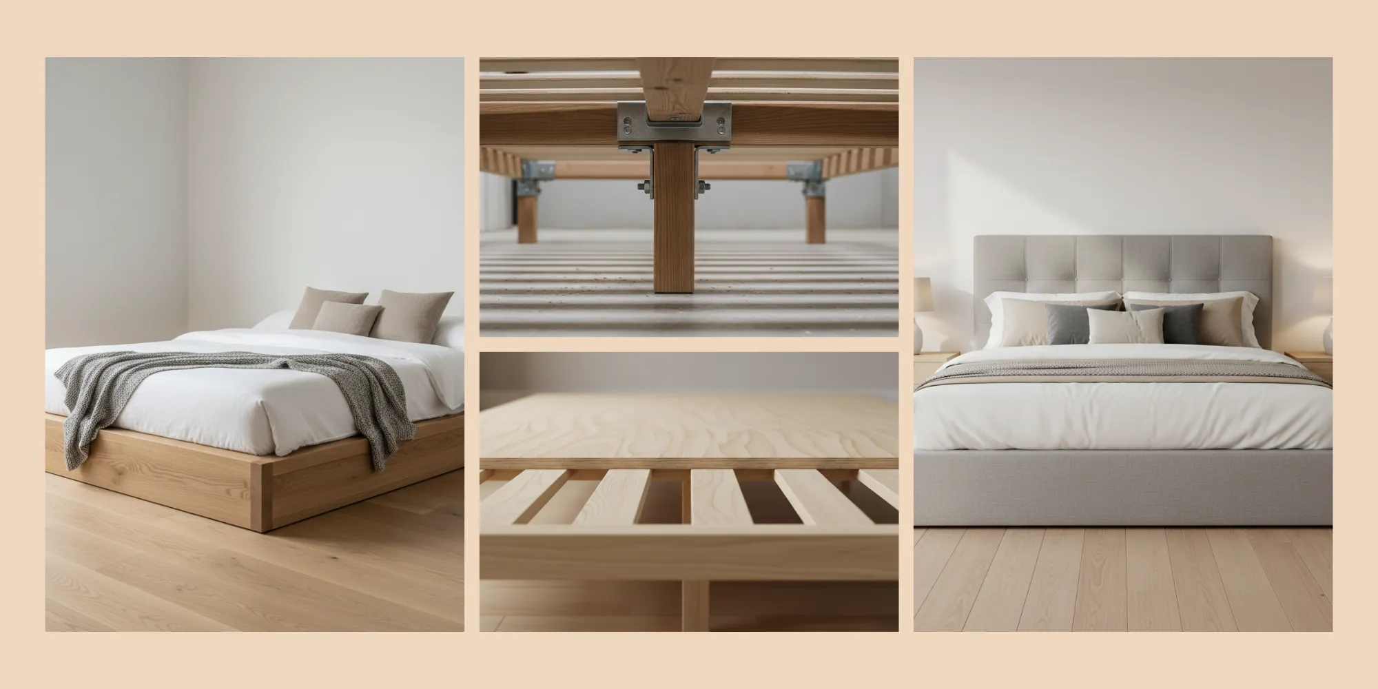 Bed Frames Make Bedrooms Feel Unstable