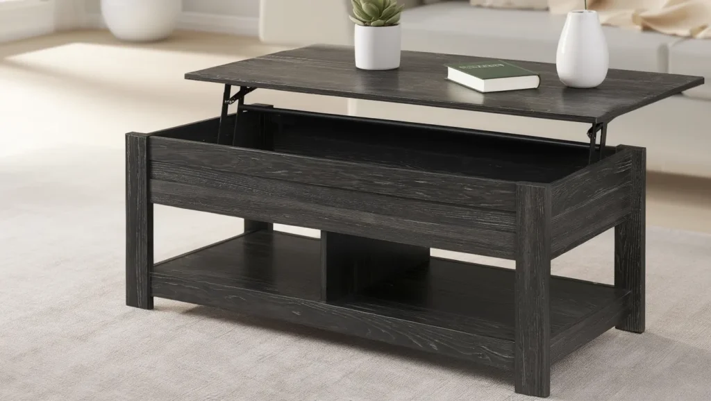Lift-Top Coffee Table - Minimal