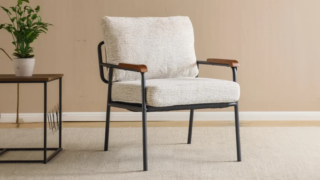 Modern Accent Armchiar for Small Space