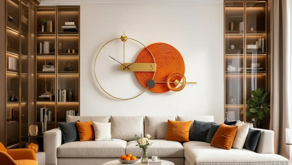 Wood Ball Wall Clock