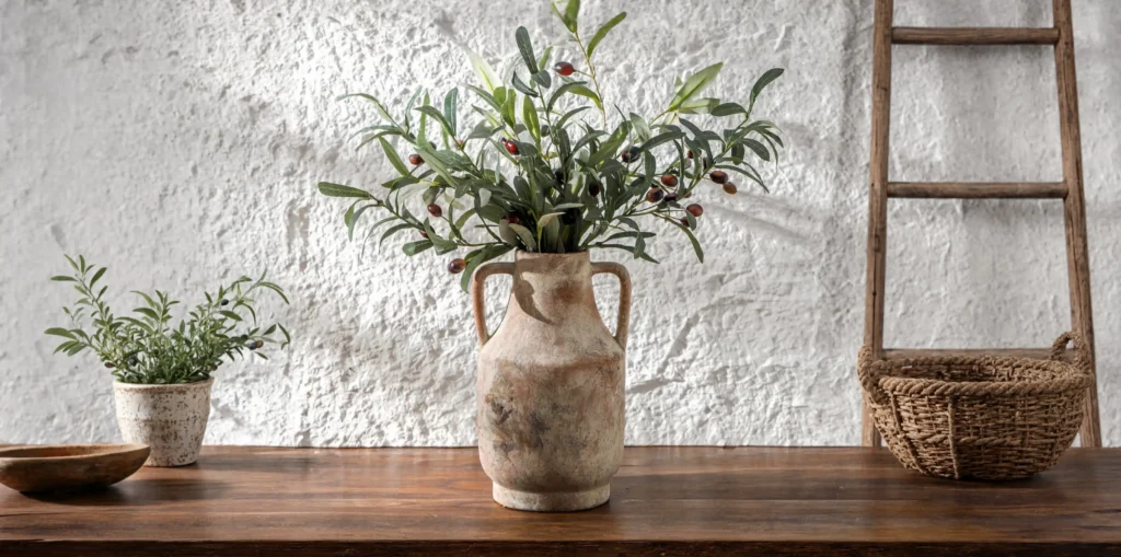 Mitt&Ditt Ceramic Flower Vase with Handles