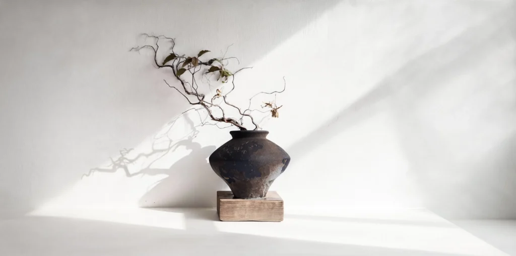 Wabi Sabi Rusty Vintage Vase