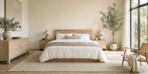 bedroom rug size guide