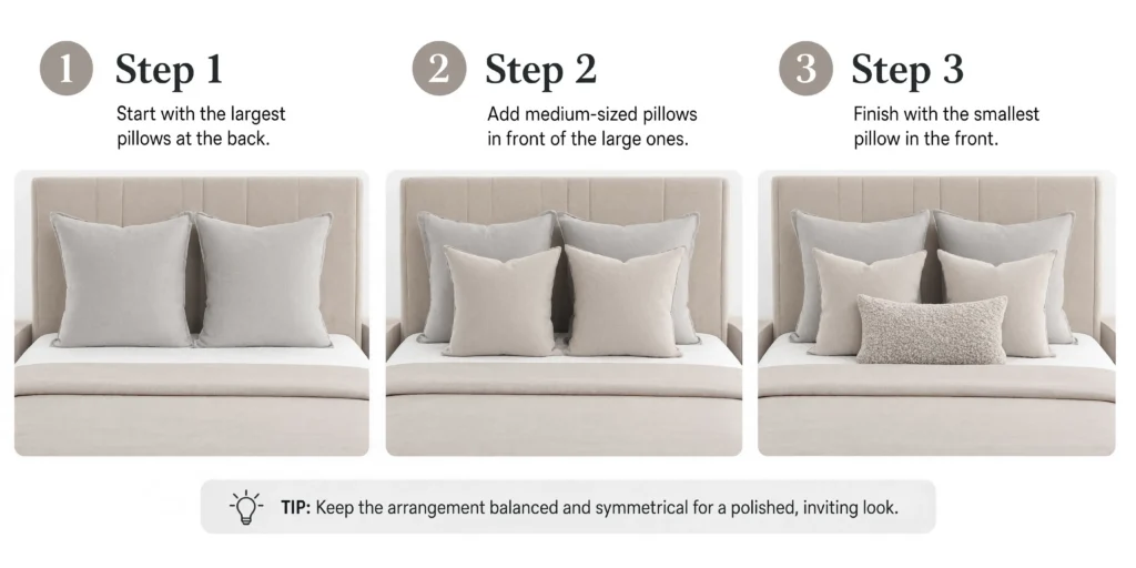 Step-by-Step Arrangement