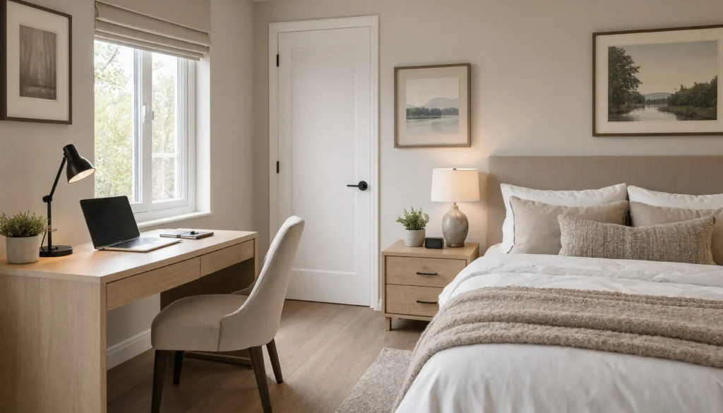Bedroom Desk Layout