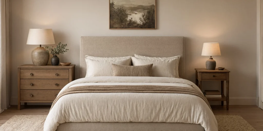 Mismatched Nightstands Balanced