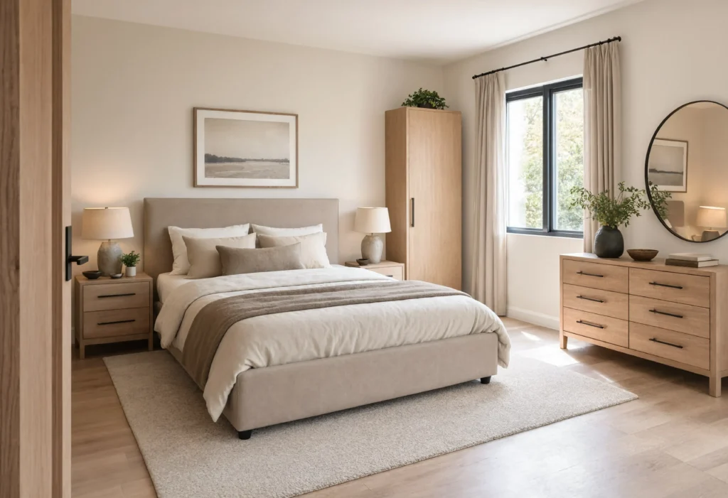 how to arrange bedroom furniture