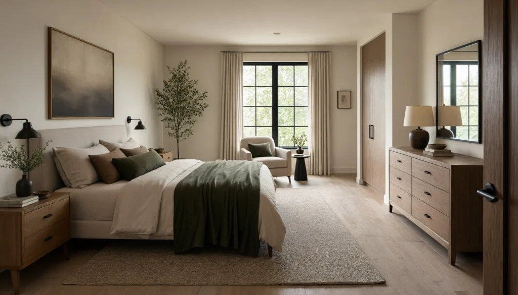 Rectangular Bedroom Layout