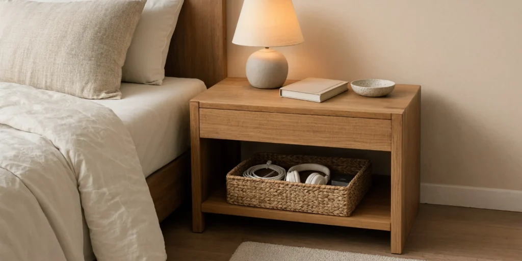 open-shelf-nightstand-organization