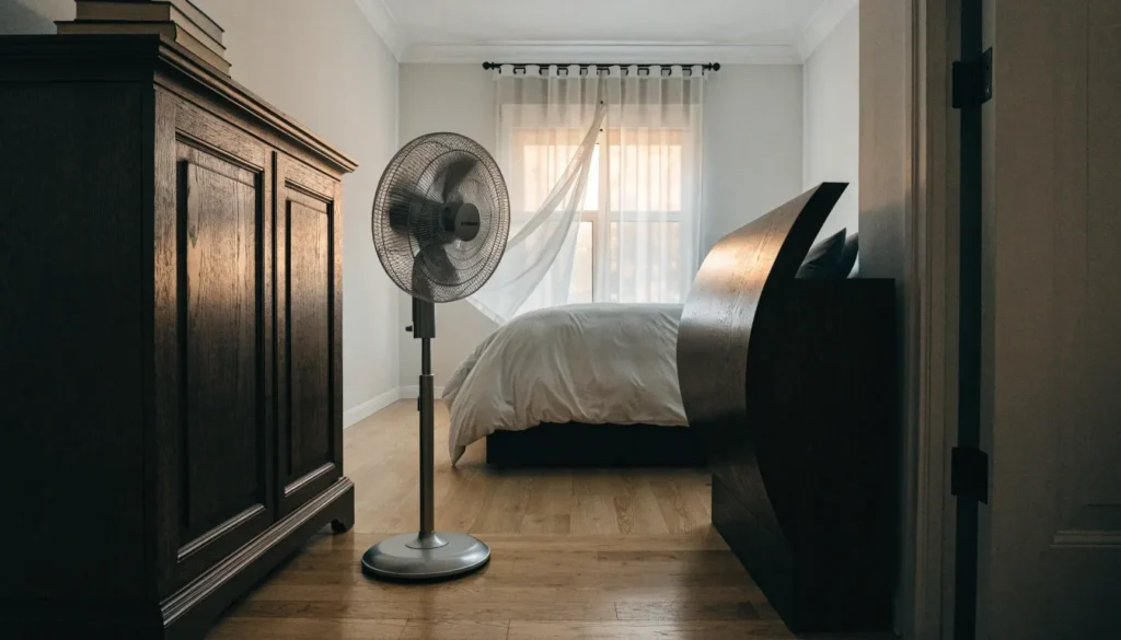 bedroom-fan-airflow-blocked-by-furniture